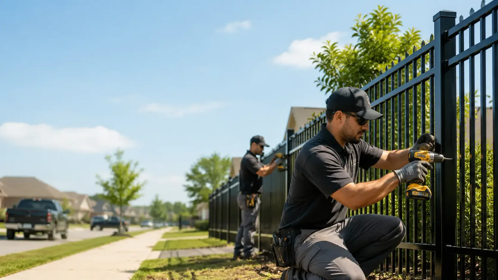 Metal Fence Installation in Wooster, AR